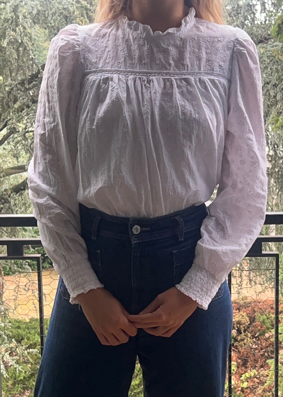 Blouse blanche