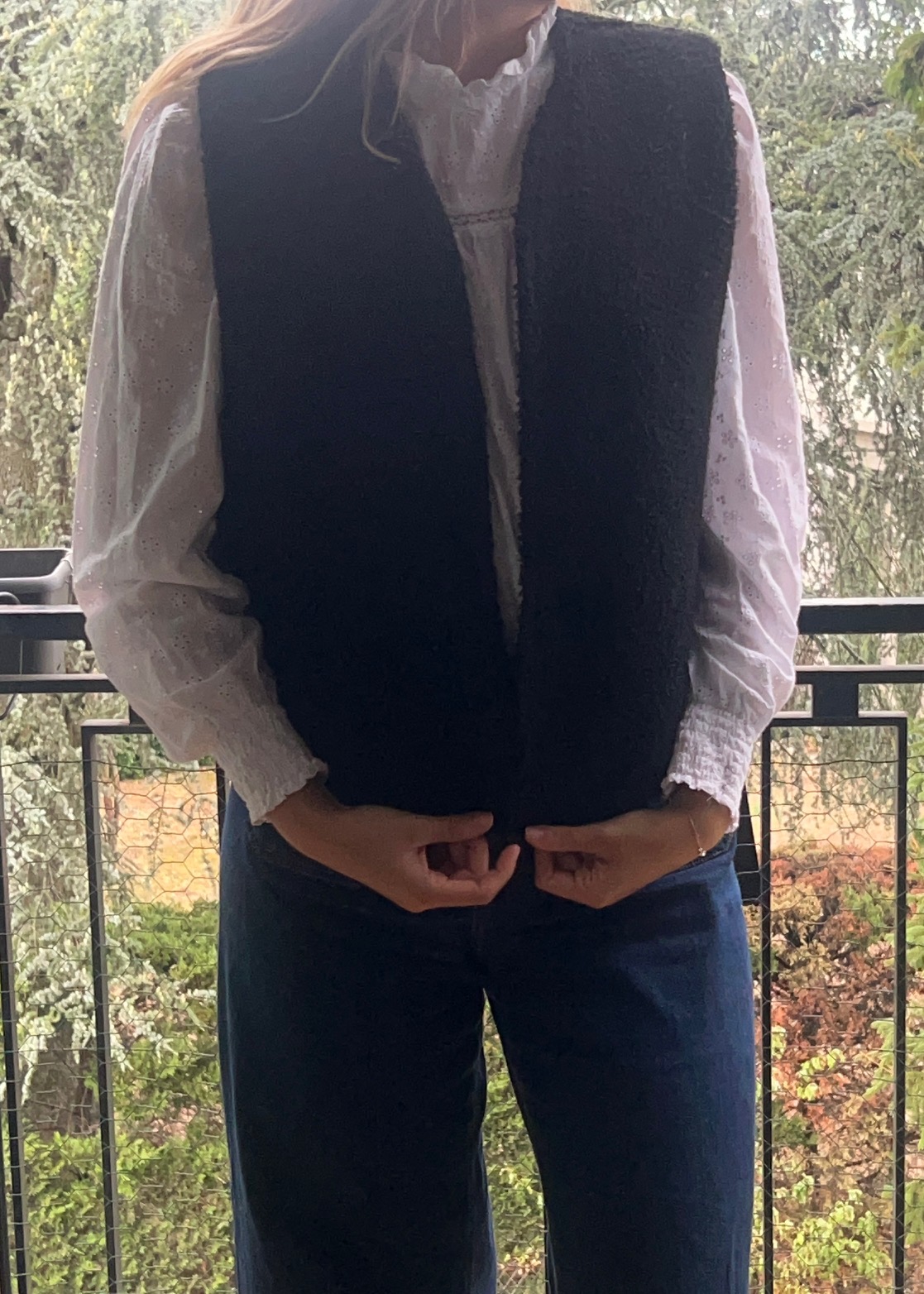 Gilet sans manche noir