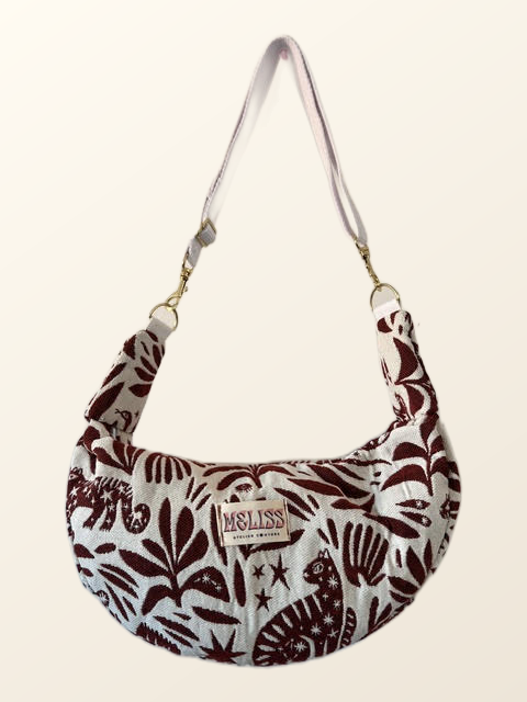 Sac Alice - Jacquard Marron