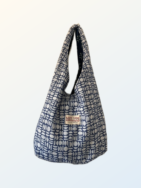 Sac Marie - Jacquard Pax Bleu